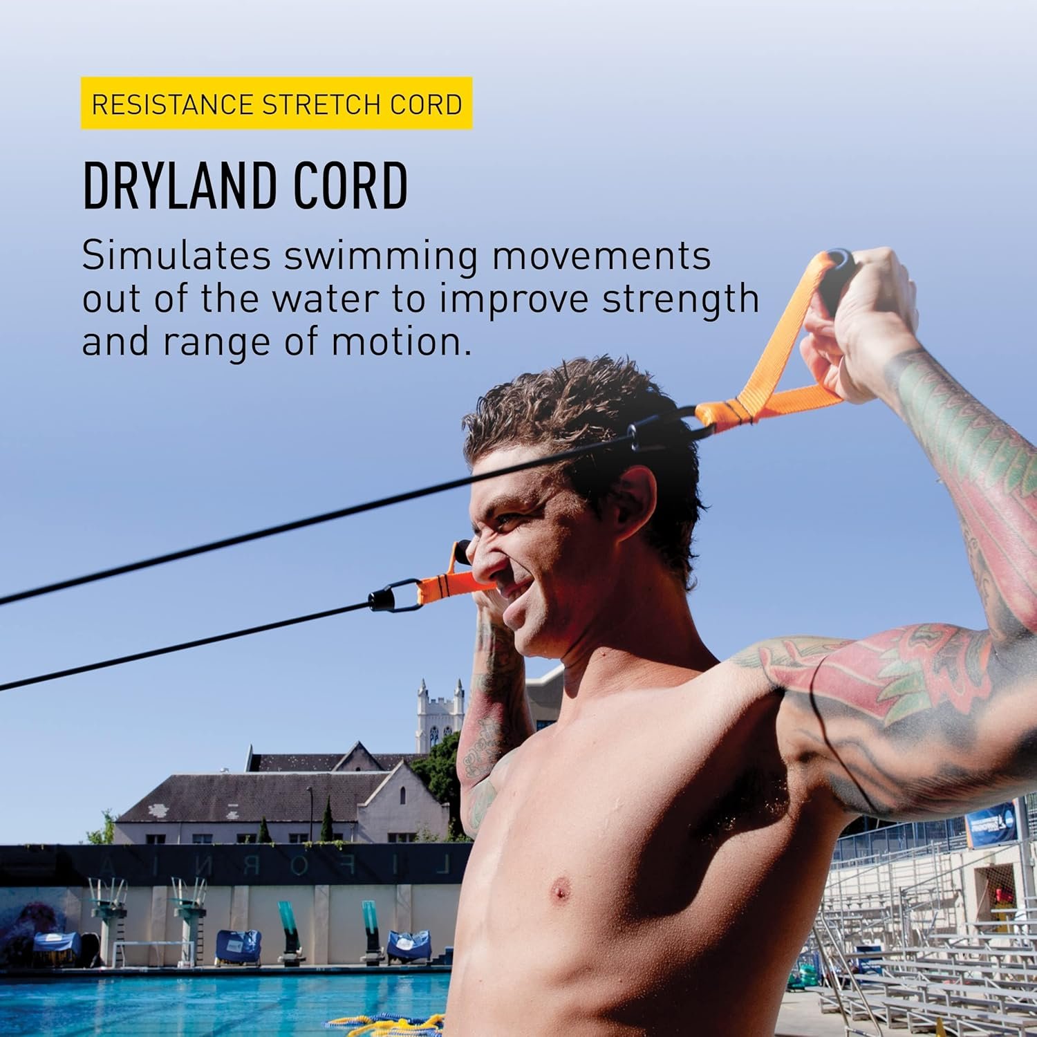 FINIS Dryland Cords - Swim Resistance Bands for Strength & Flexibility - Simulates Swim Strokes - All Ages - Image 3