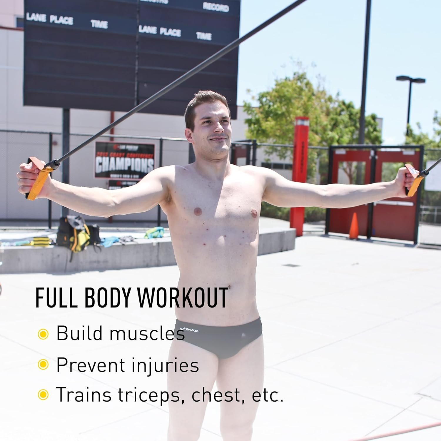 FINIS Dryland Cords - Swim Resistance Bands for Strength & Flexibility - Simulates Swim Strokes - All Ages - Image 4