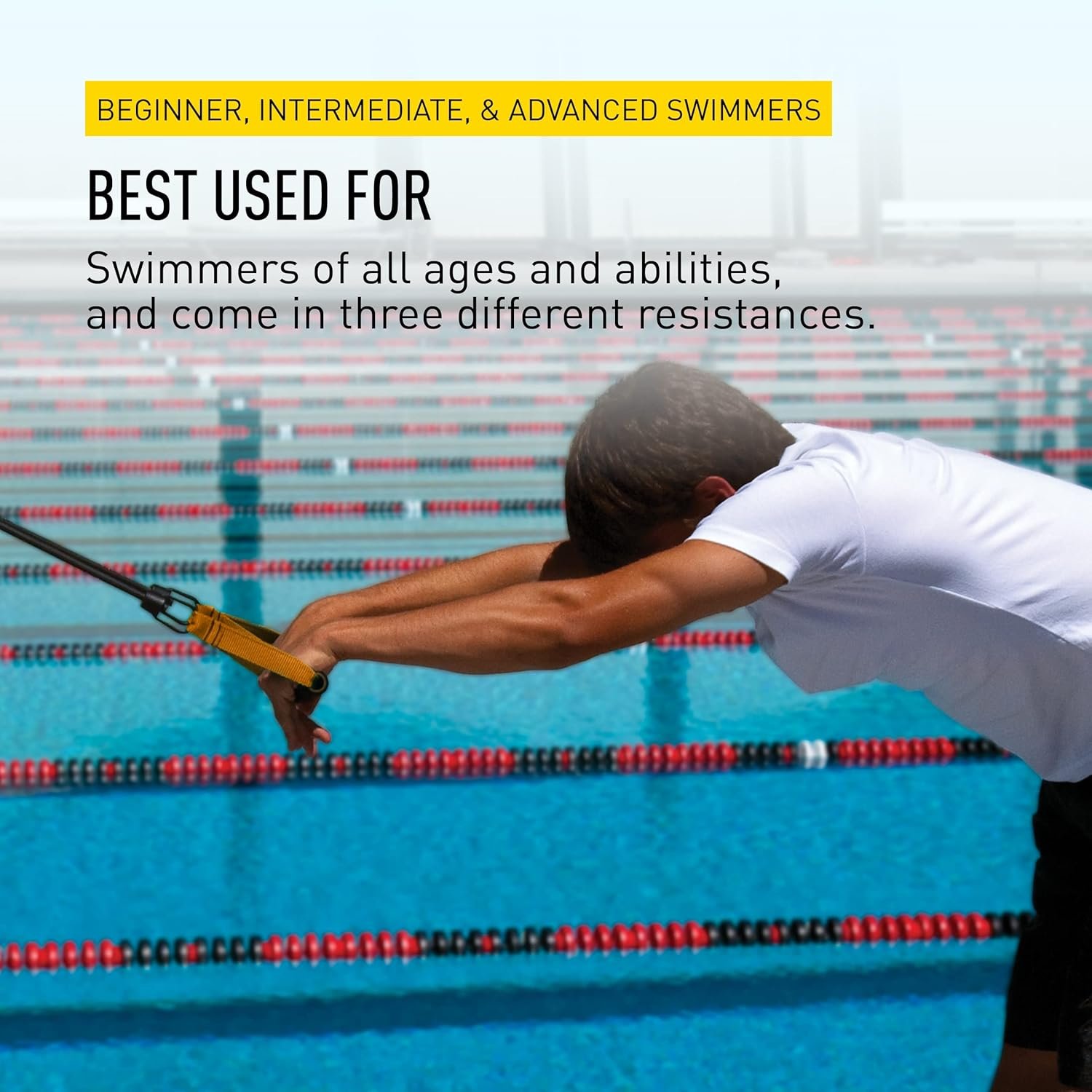 FINIS Dryland Cords - Swim Resistance Bands for Strength & Flexibility - Simulates Swim Strokes - All Ages - Image 6