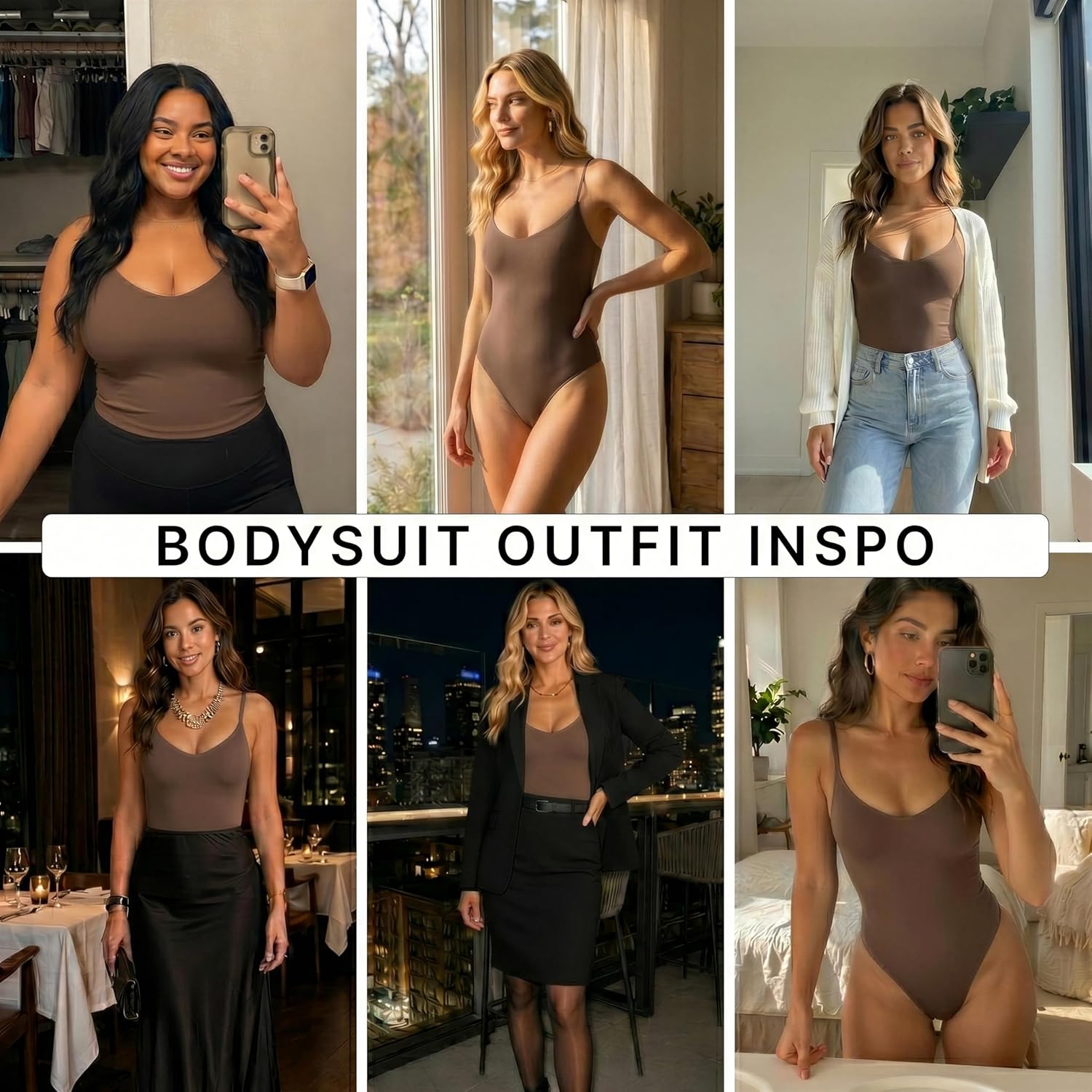 Tummy Control Shapewear Bodysuit for Women, Seamless Body Shaper Thong, Brief or Mid-Thigh Faja, Sculpting Slimming Bodysuits - Image 7