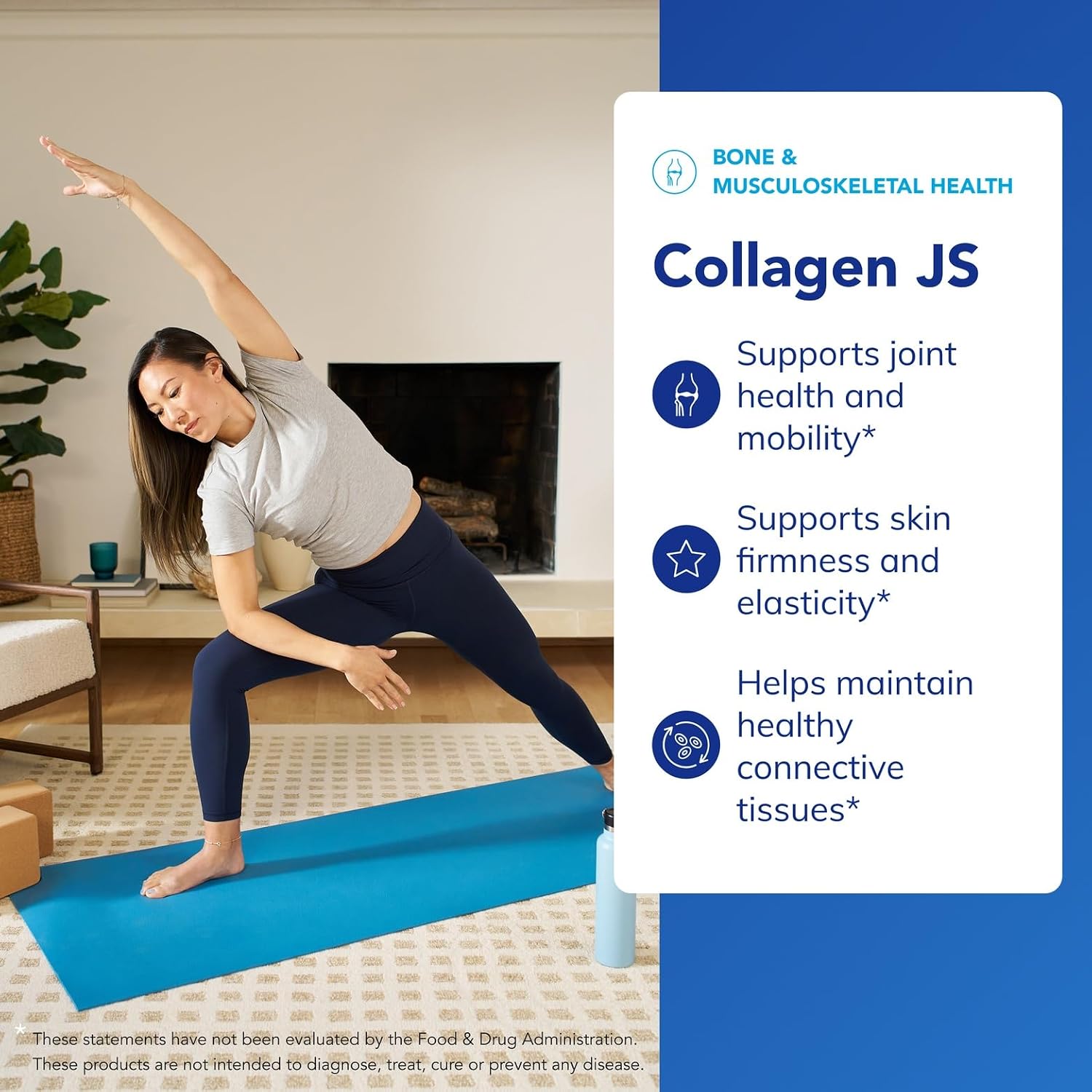 Pure Encapsulations Collagen JS - Skin & Joint Health* - 1,000 mg Hydrolyzed Biocell Collagen - Gluten Free & Non-GMO - 120 Capsules - Image 4