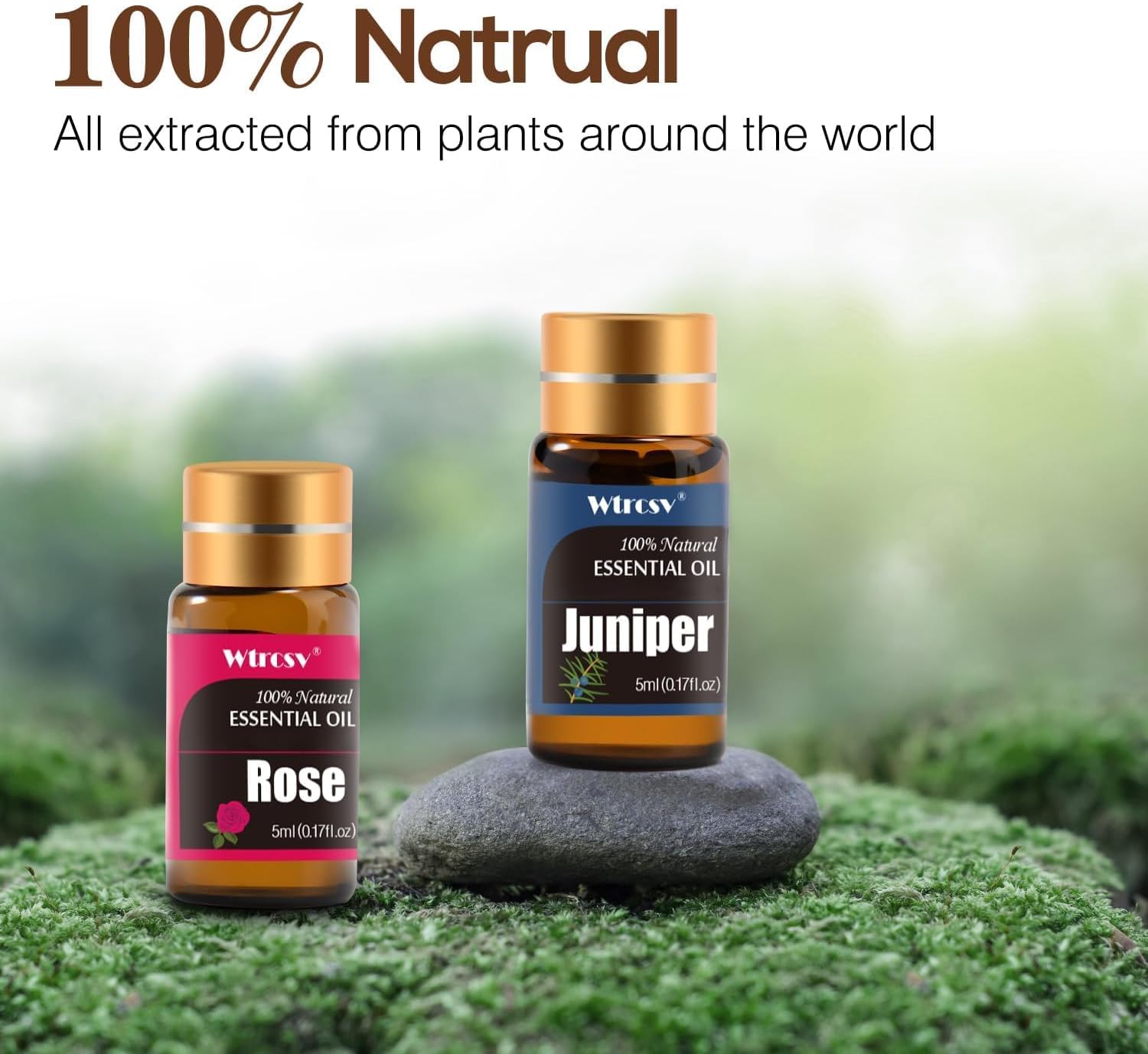 Essential Oils Gifts Set - 30 Unique Scents - Perfect for Diffuser, Humidifier,Aromatherapy, Massage,Skin & Hair Care,30x5 ml - Image 4