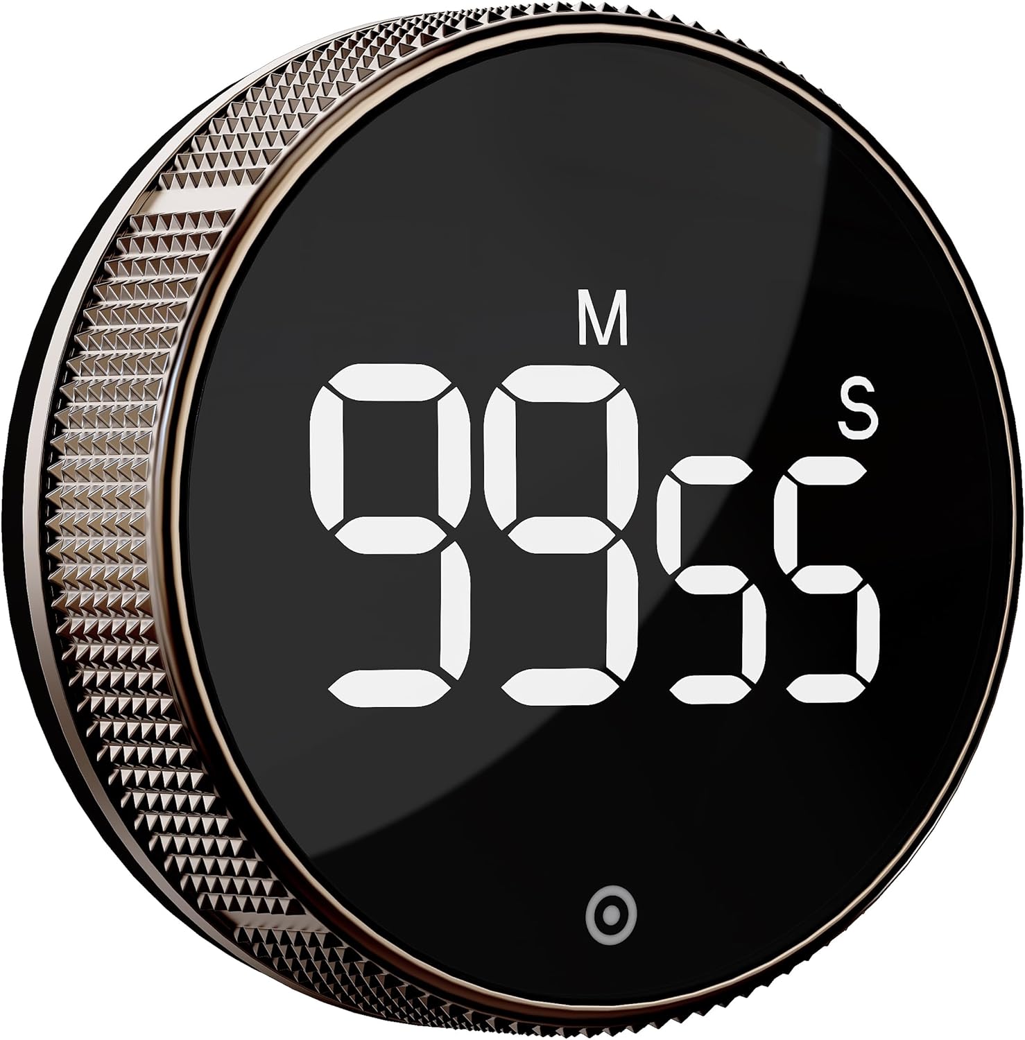 BlueSnail Kitchen Timer with LED Digital Display Smart Efficana for Home Classroom Gym Office, Volume and Brightness Adjustable Productivity Timer (Guncolor) - Image 2