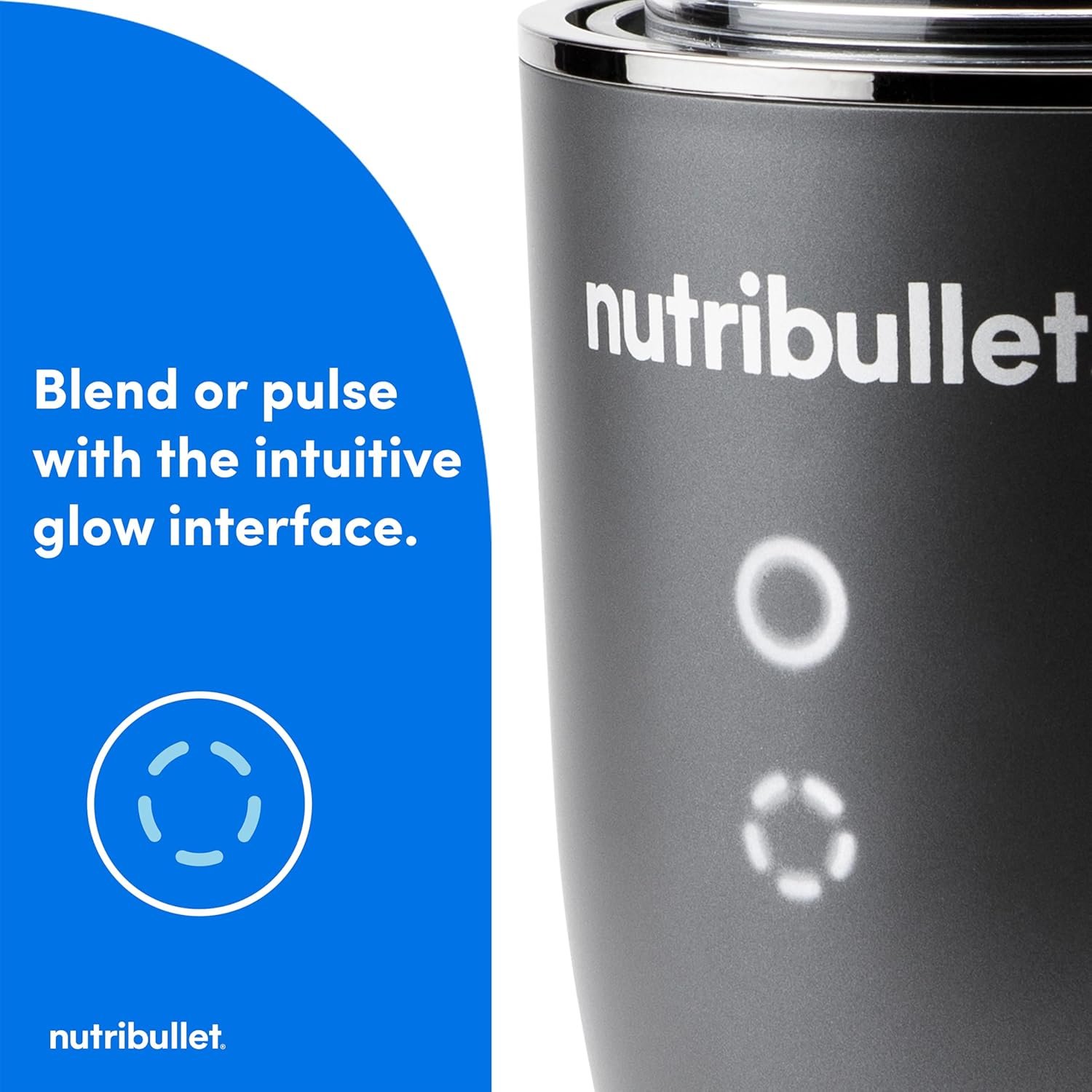 nutribullet® Ultra Personal Blender, 1200W, for Smoothies Shakes & Protein - Quietest Single-Serve Blender with Titanium Coated Blades, 3 BPA-Free Cups (32oz + 24oz), To-Go Lids, Dishwasher Safe, Gray - Image 6