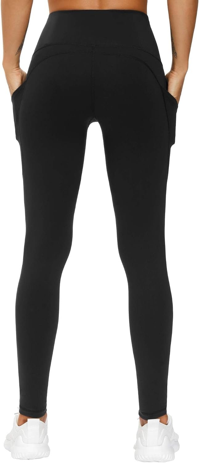 THE GYM PEOPLE Women's Thick High Waist Yoga Pants Workout Leggings - Image 4