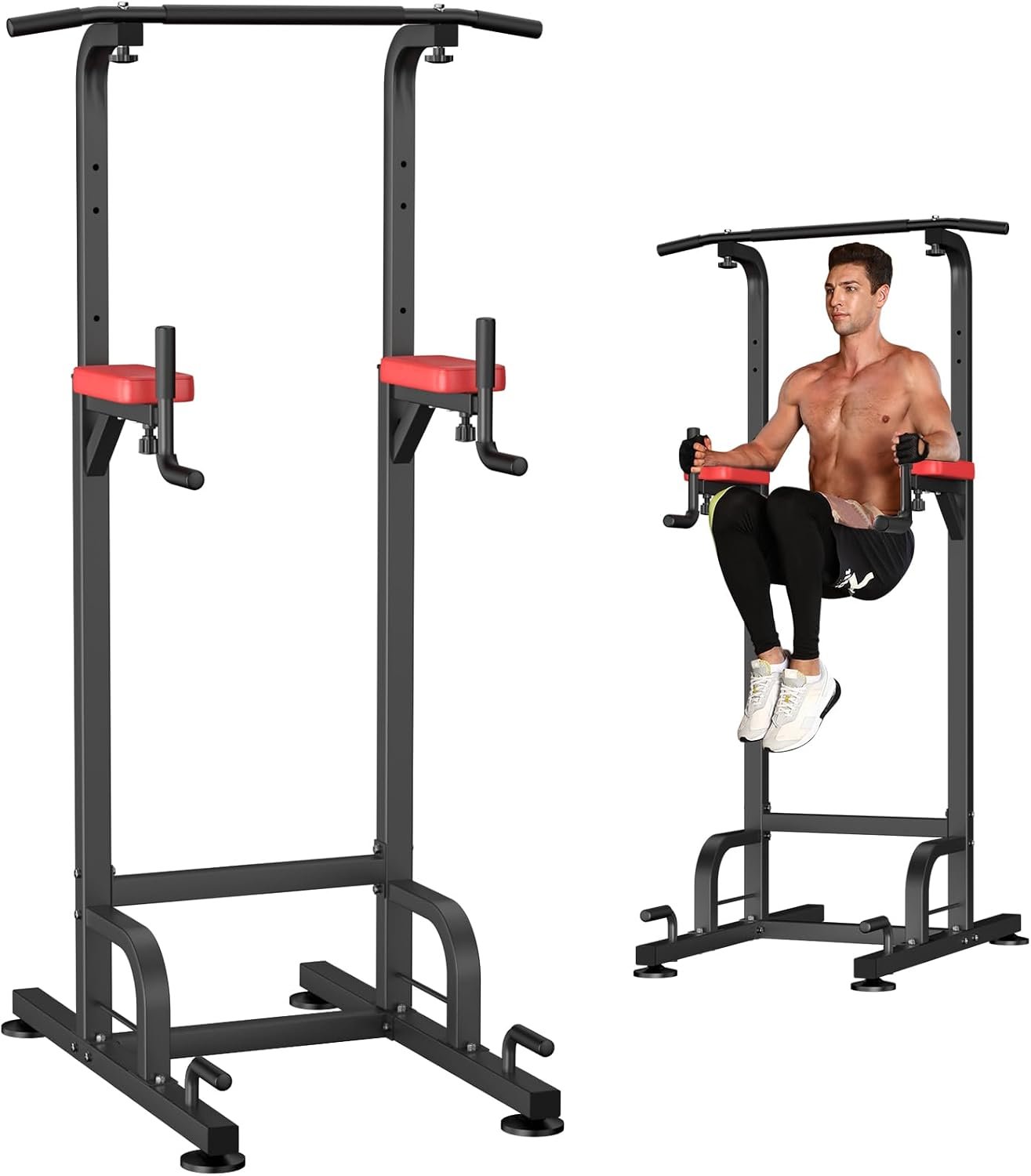 RELIFE REBUILD YOUR LIFE Pull Up Bar Free Standing Power Tower for Home Gym - Image 2