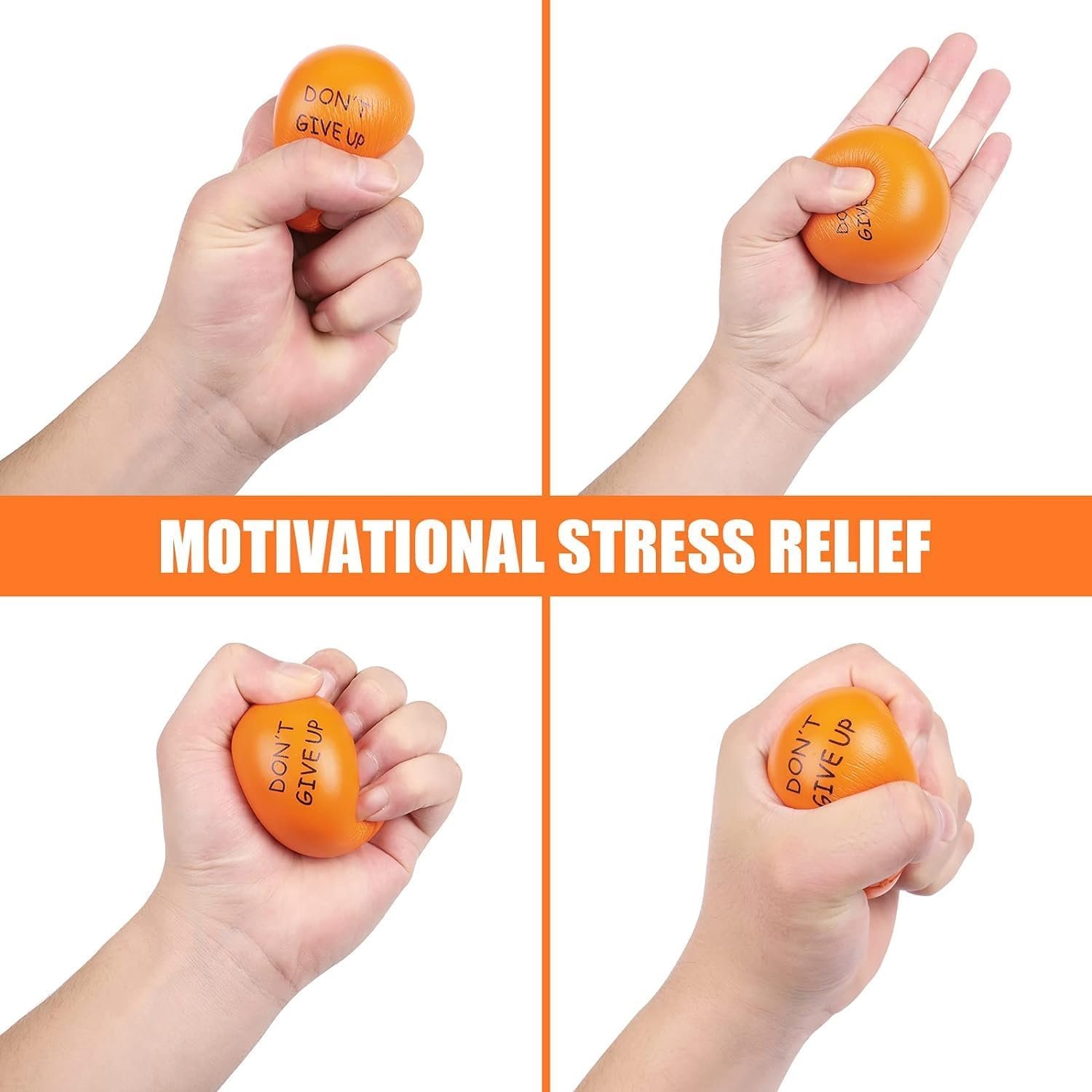 KDG Motivational Stress Balls(4 Pack) for Kids and Adults,Stress Relief Ball with Quetos to Rrelieve Anxiety and Manage Anger | Stress Relief Ball with Quetos to Rrelieve Anxiety and Manage Anger - Image 5
