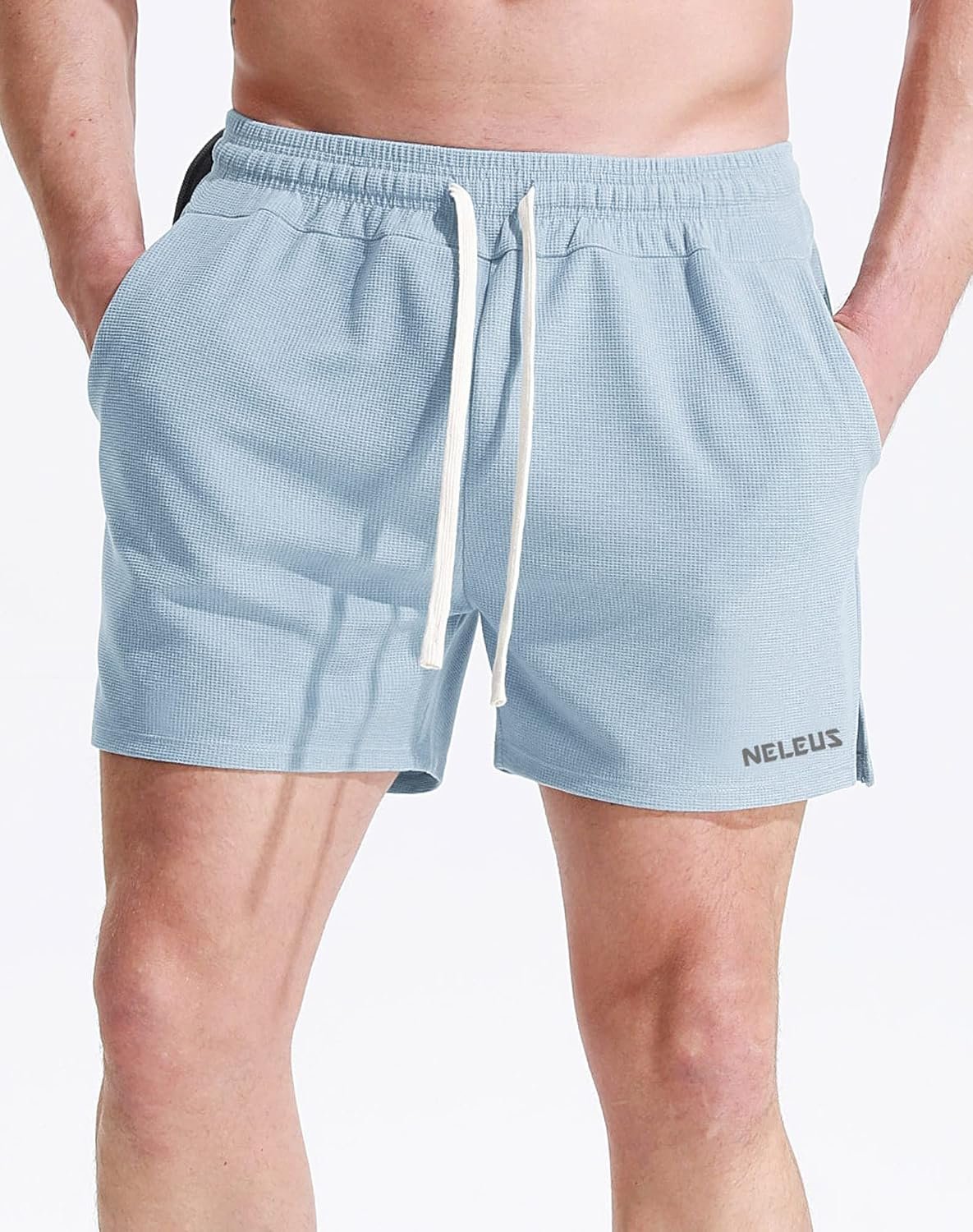 NELEUS Men's 7 inch Running Shorts Athletic Gym Workout Shorts with Pockets - Image 7