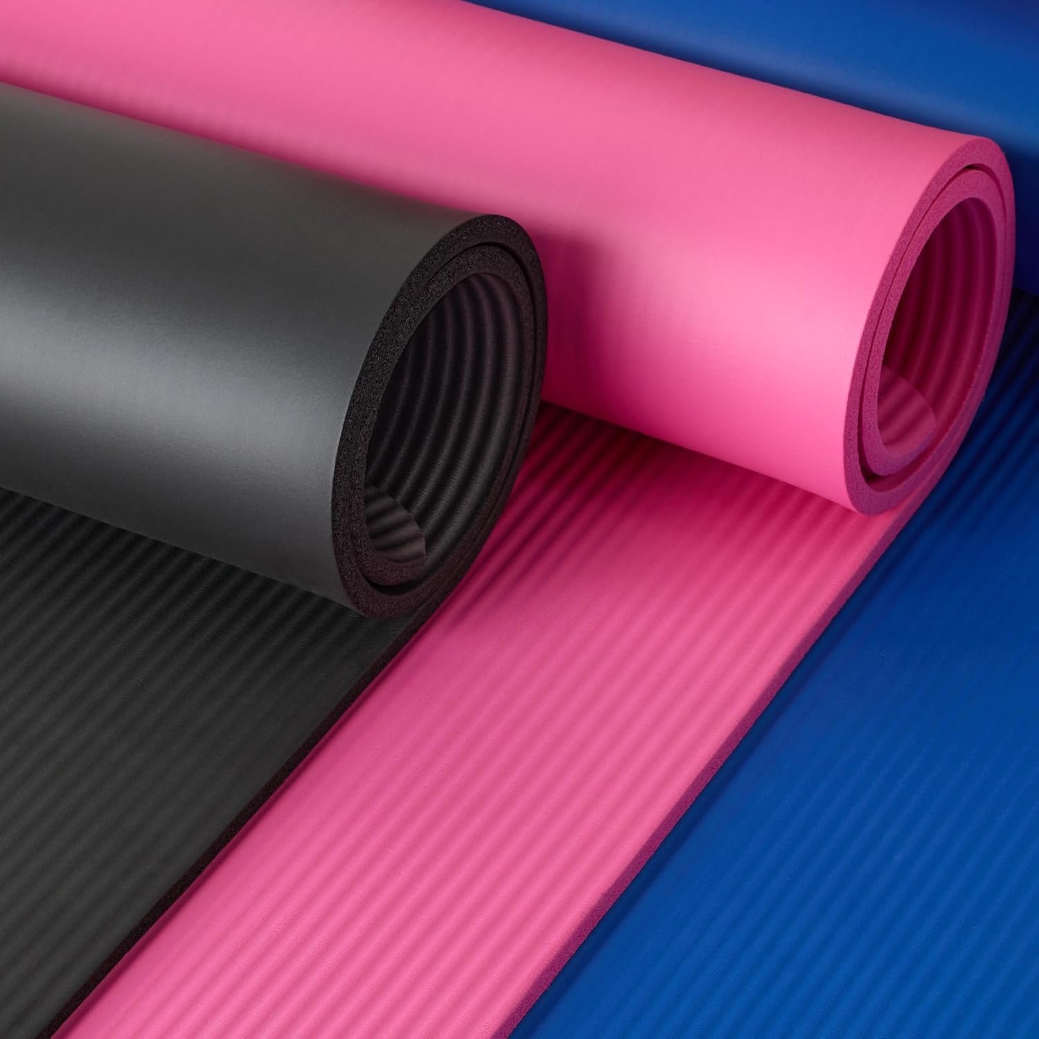Amazon Basics Extra Thick Exercise Yoga Mat with Carrying Strap - Image 5