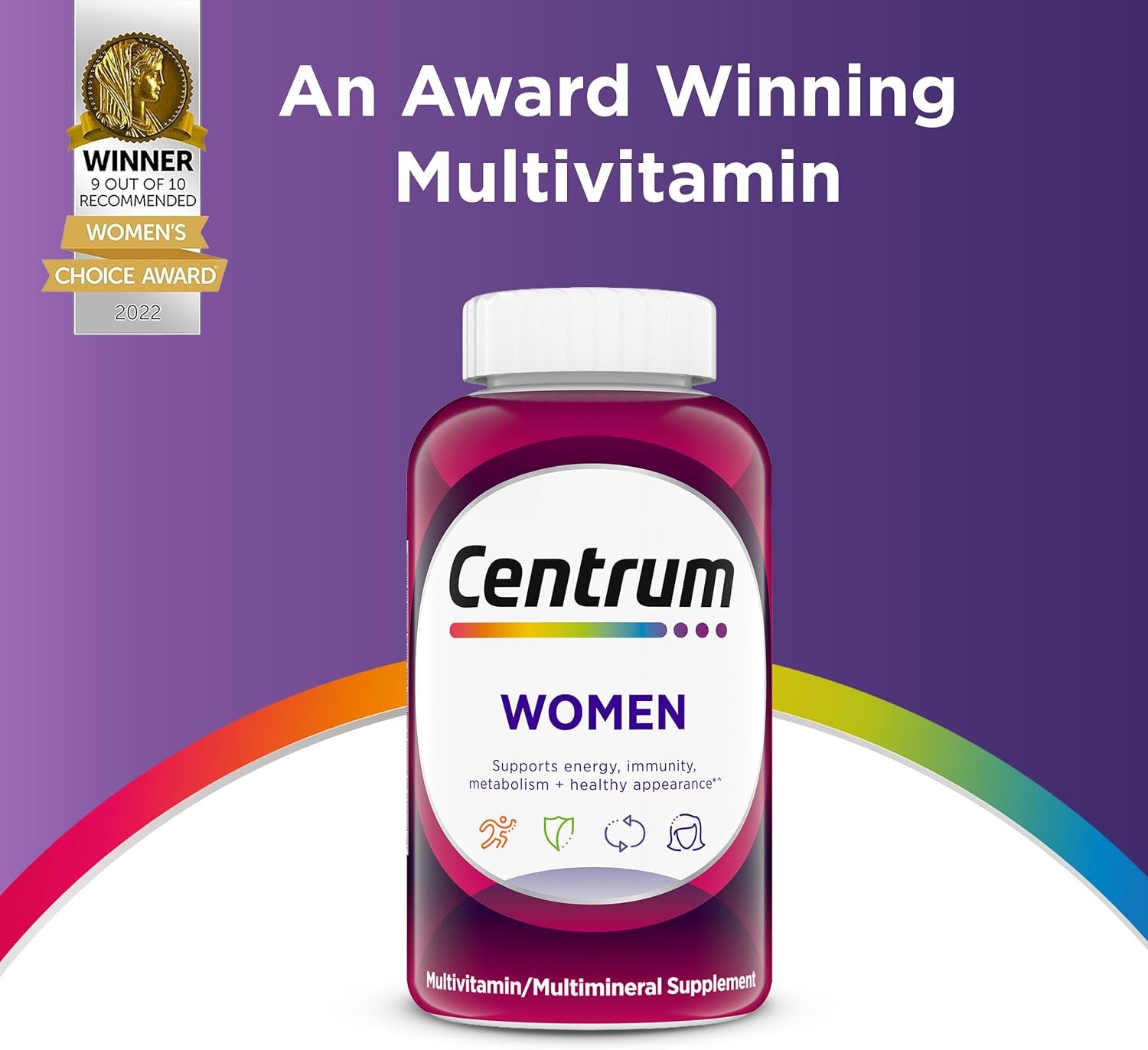 Centrum Multivitamin for Women 18 and Over, 250 Tablets - Image 7