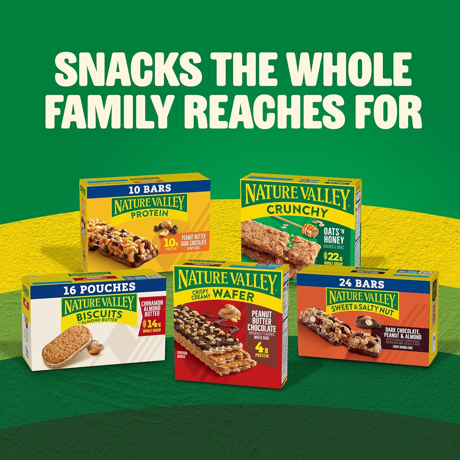 Nature Valley Variety Pack Protein Chewy Granola Bar, Gluten Free, 15 ct - Image 10