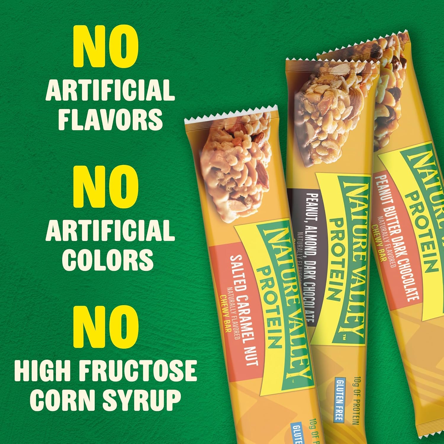 Nature Valley Variety Pack Protein Chewy Granola Bar, Gluten Free, 15 ct - Image 7